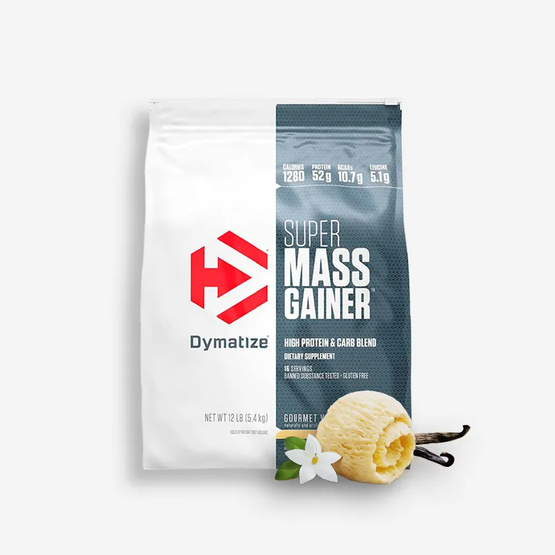 SUPER MASS GAINER 12 LIBRAS SABOR VAINILLA - DYMATIZE