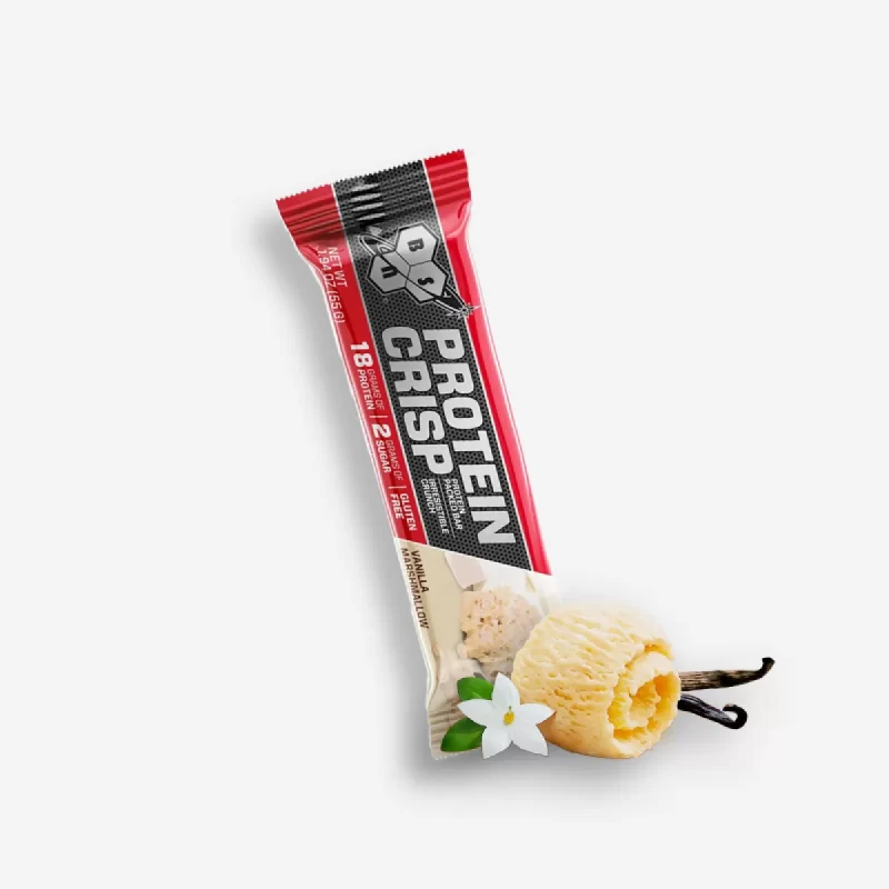 UNIDAD PROTEIN CRISP VAINILLA MARSMALLOW 55 GRAMOS - BSN