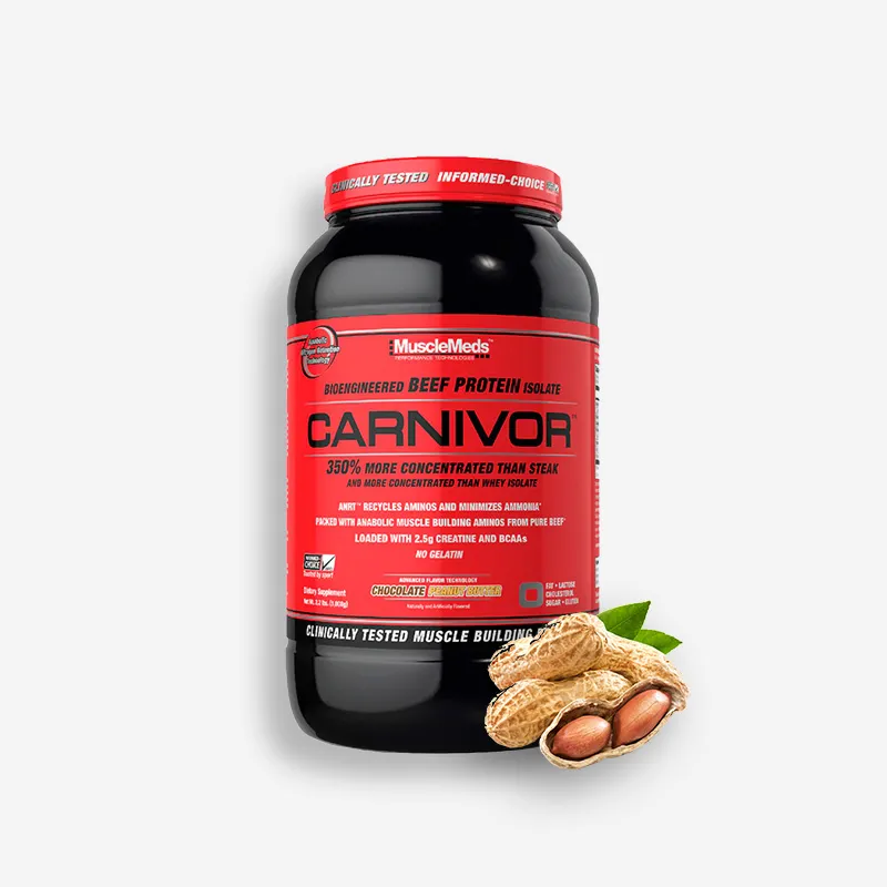 CARNIVOR ISOLATE 2 LIBRAS SABOR CHOCOLATE PENAUT BUTTER - MUSCLEMEDS