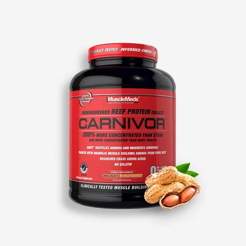 CARNIVOR ISOLATE 4 LIBRAS SABOR CHOCOLATE BUTTER - MUSCLEMEDS