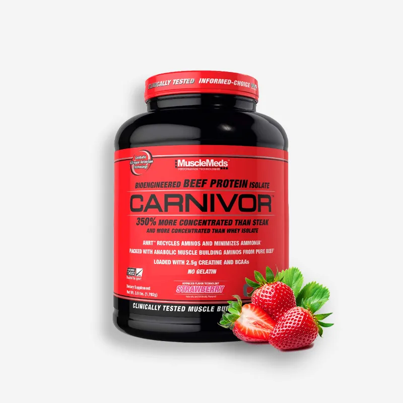 CARNIVOR ISOLATE 4.5 LIBRAS SABOR STRAWBERRY - MUSCLEMEDS