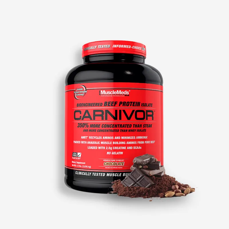 CARNIVOR ISOLATE 4 LIBRAS SABOR CHOCOLATE - MUSCLEMEDS