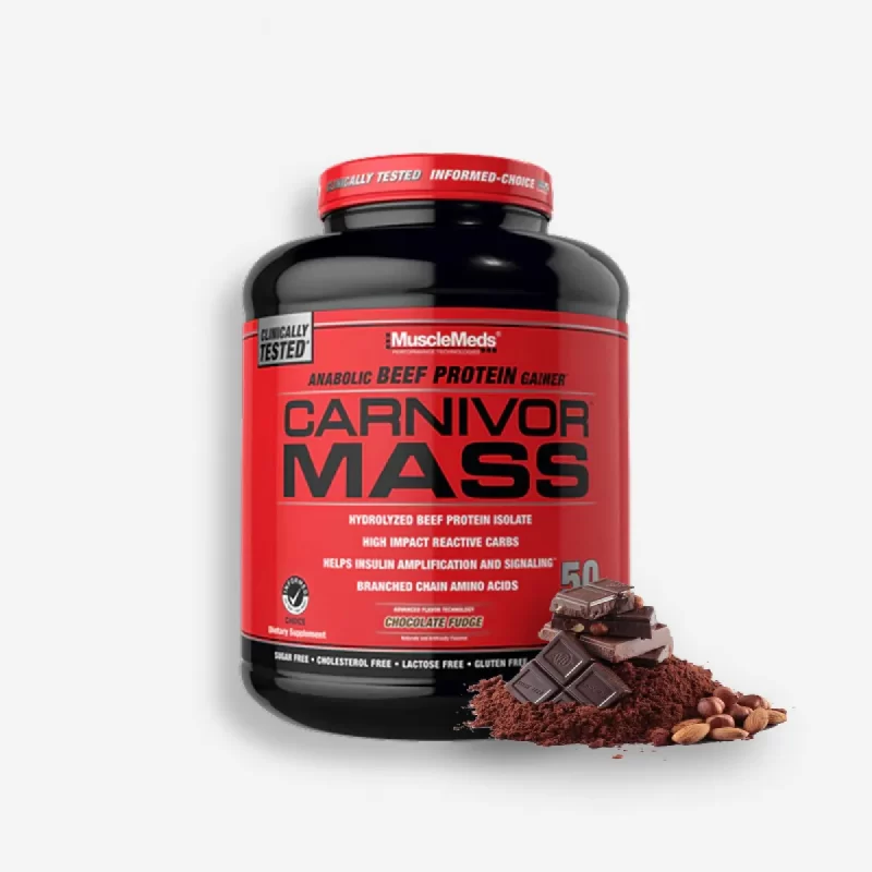 CARNIVOR MASS 6 LIBRAS SABOR CHOCOLATE FUDGE - MUSCLEMEDS