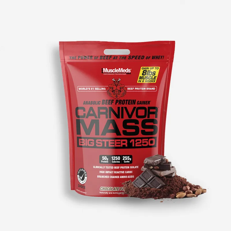 CARNIVOR MASS 15 LIBRAS SABOR CHOCOLATE FUDGE - MUSCLEMEDS