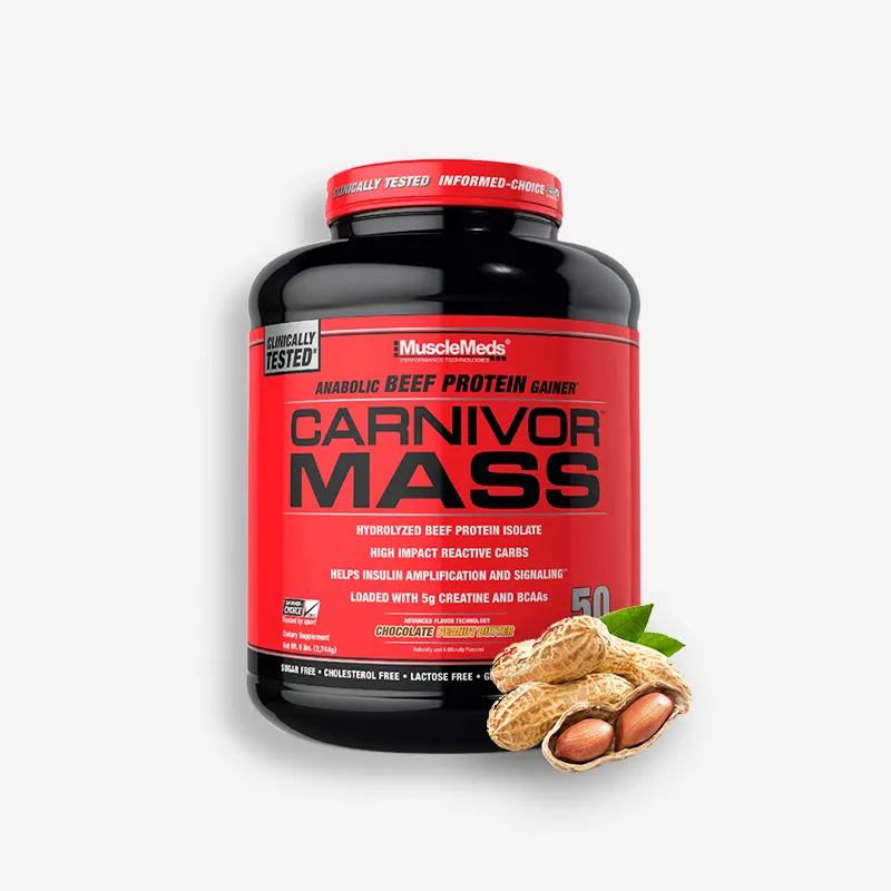 CARNIVOR MASS 6 LIBRAS SABOR CHOCOLATE PENAUT BUTTER - MUSCLEMEDS