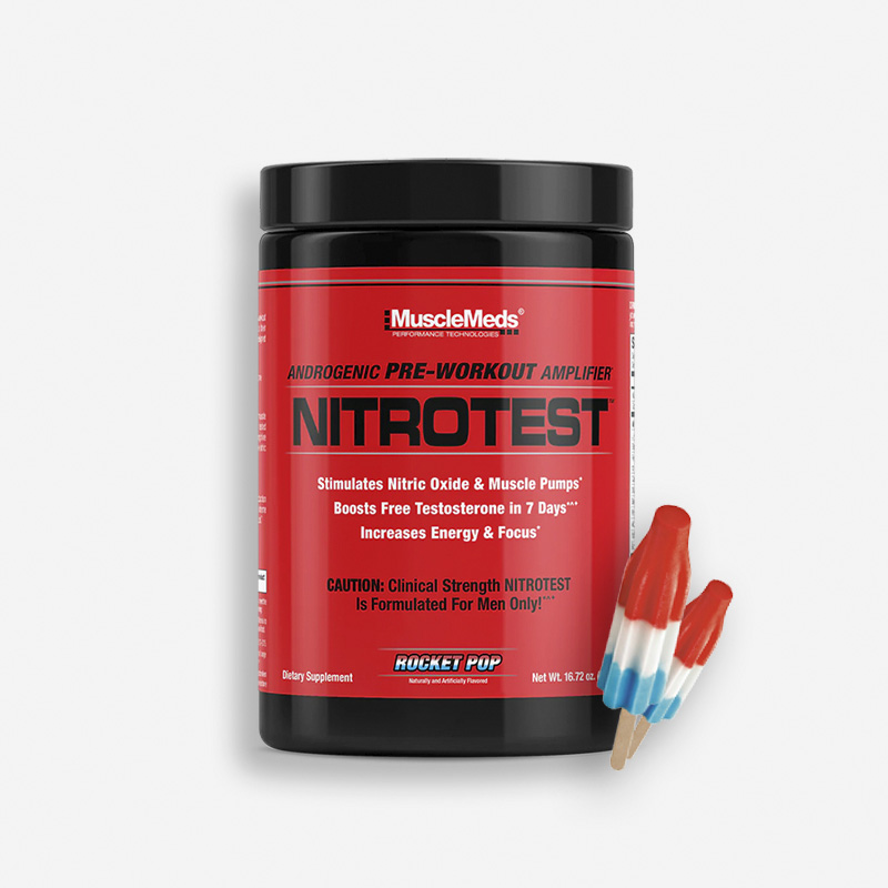 NITRO TEST 30 SERVICIOS SABOR ROCKET POP  - MUSCLEMEDS