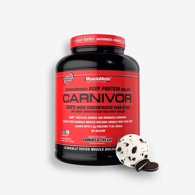 CARNIVOR ISOLATE 4 LIBRAS SABOR COOKIES  - MUSCLEMEDS