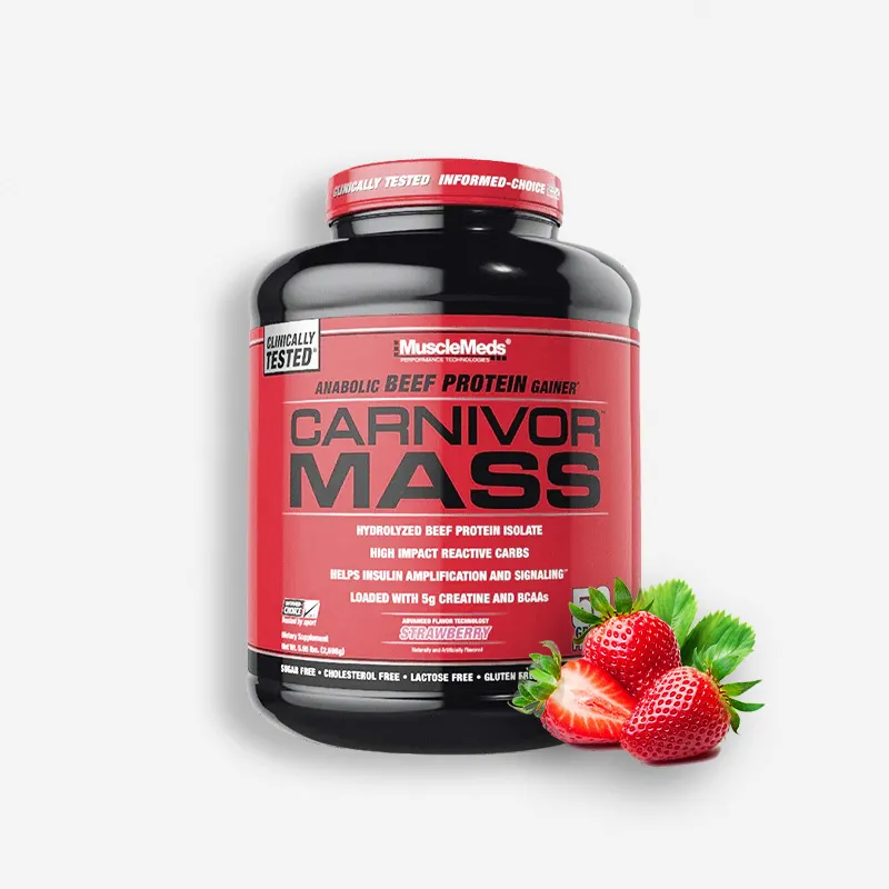 CARNIVOR MASS 6 LIBRAS STRAWBERRY  - MUSCLEMEDS