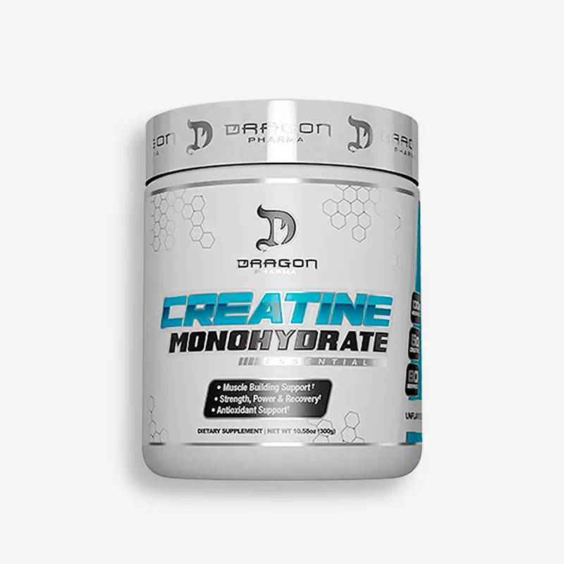 CREATINE MONOHYDRATE DRAGON PHARMA 300 GRAMOS - DRAGON PHARMA