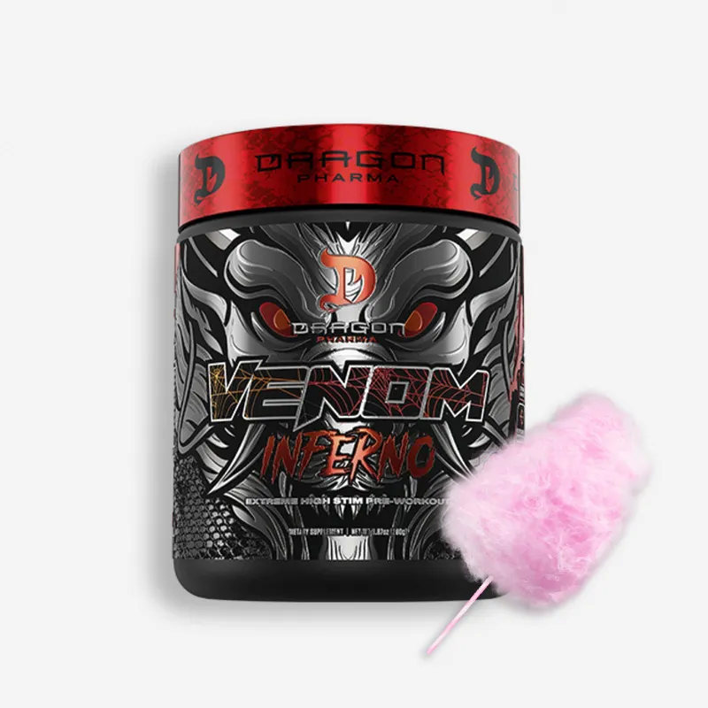 VENOM INFERNO 40 SERVICIOS COTTON CANDY - DRAGON PHARMA