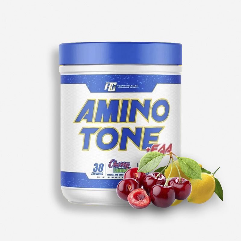 AMINO TONE + EAA 30 SERVICIOS SABOR CHERRY LIMEADE - RONNIE COLEMAN