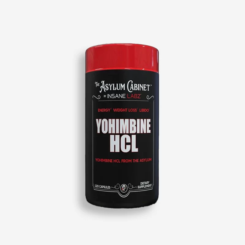 YOHIMBINE HCL 120 CAPSULAS - 2.5 GRAMOS - INSANE LABZ