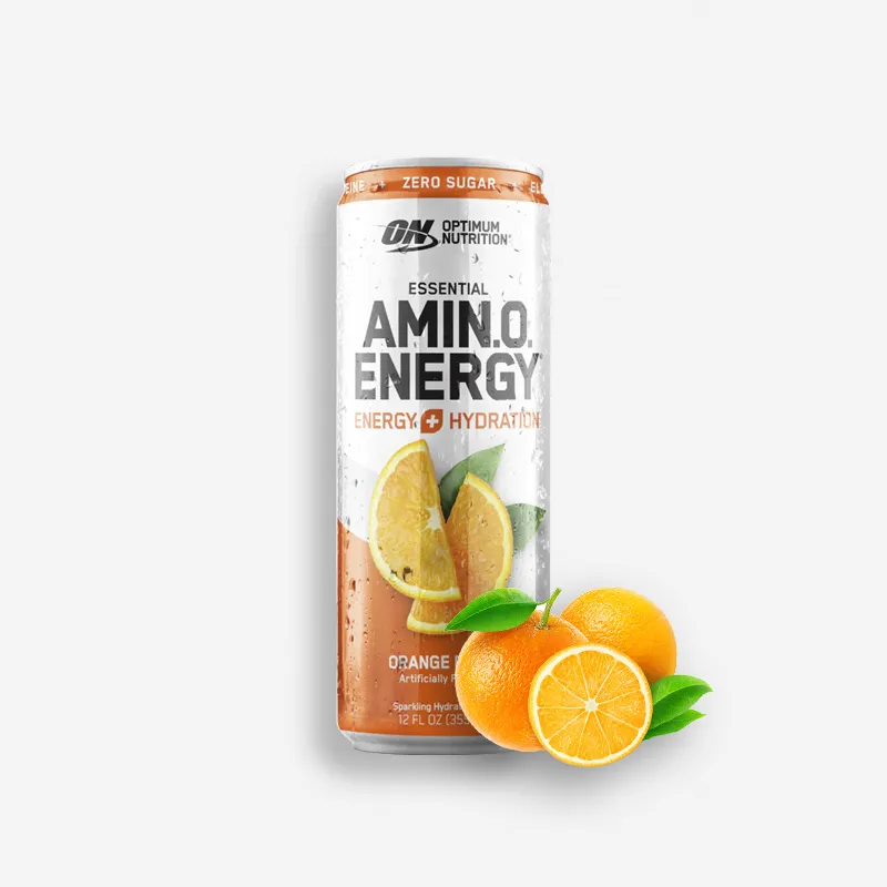 LATA AMINO ENERGY 355 MILILITROS SABOR ORANGE BLAST - OPTIMUM NUTRITION