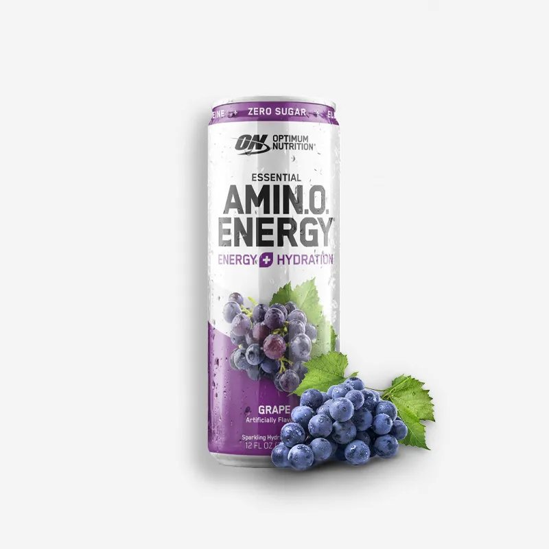 LATA AMINO ENERGY 355 MILILITROS SABOR GRAPE - OPTIMUM NUTRITION