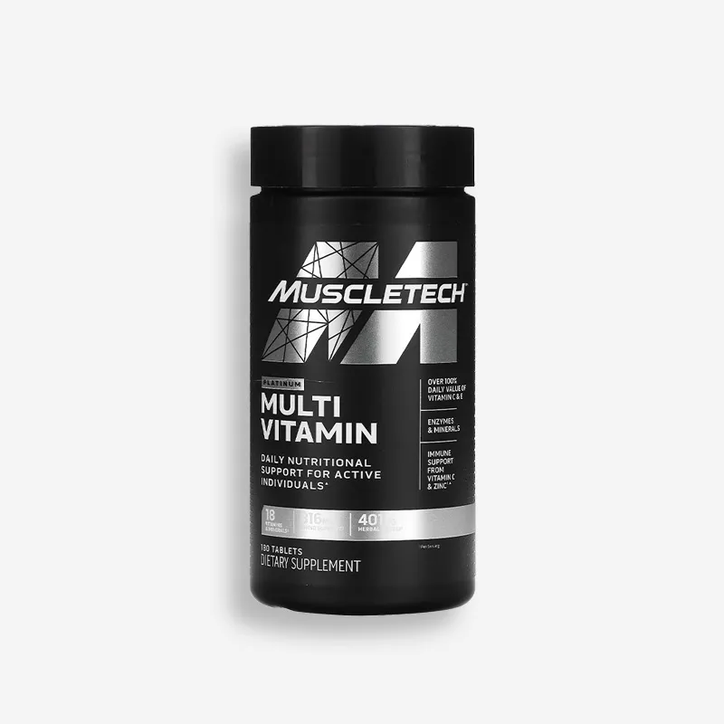 PLATINUM MULTIVITAMIN 180 CAPSULAS - MUSCLETECH