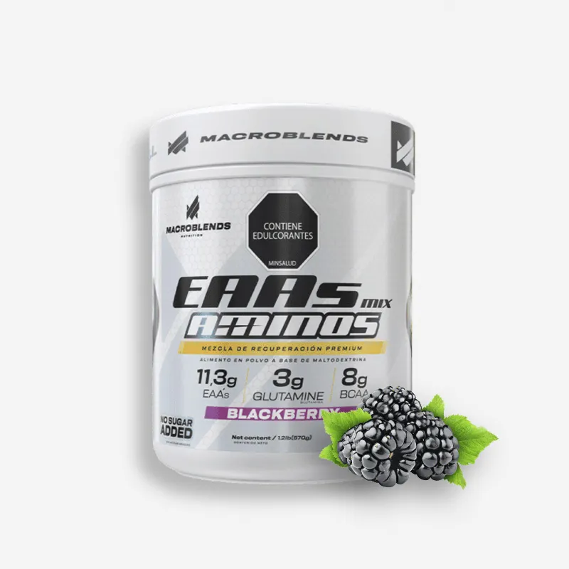 EAAS AMINOS 30 SERVICIOS SABOR BLACKBERRY - MACRO BLENDS