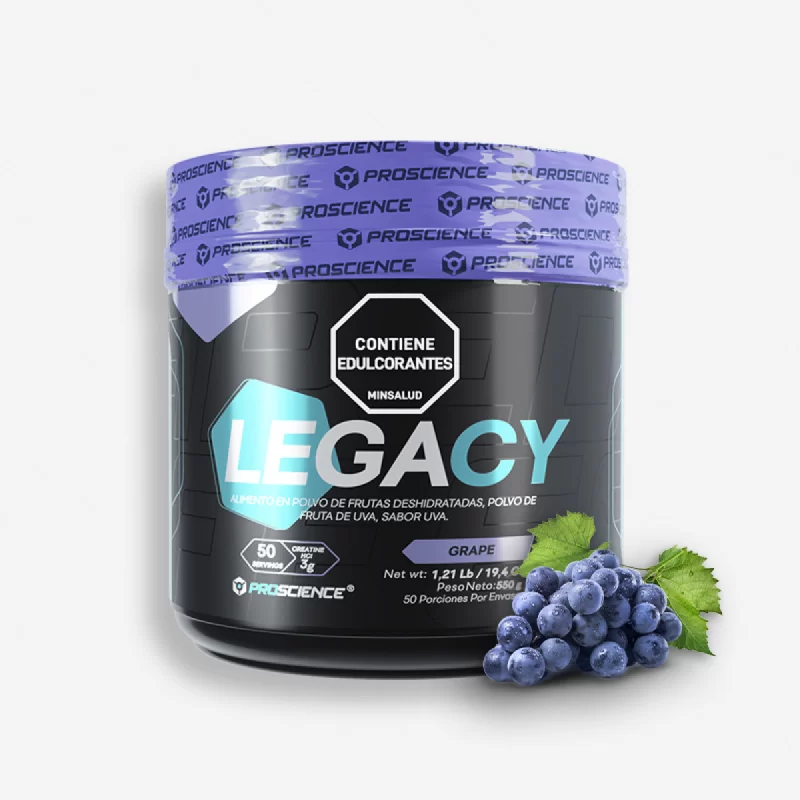 LEGACY CREATINE 50 SERVICIOS SABOR GRAPE - PROSCIENCE