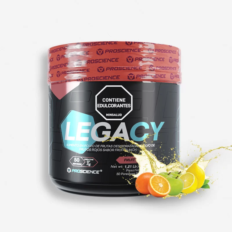 LEGACY CREATINE 50 SERVICIOS SABOR FRUIT PUNCH - PROSCIENCE