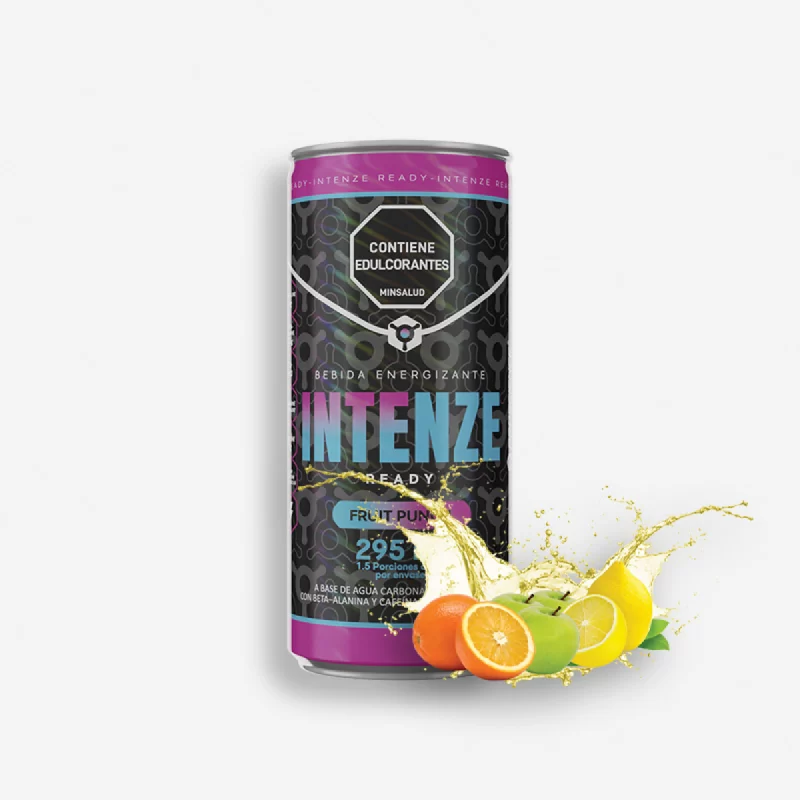 LATA INTENZE READY 295 MILILITROS SABOR FRUIT PUNCH - PROSCIENCE
