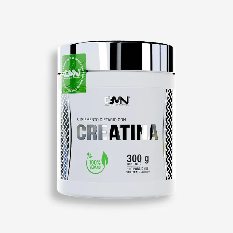 CREATINA MONOHIDRATO VEGANA 300 GRAMOS - 100 SERVICIOS - GMN