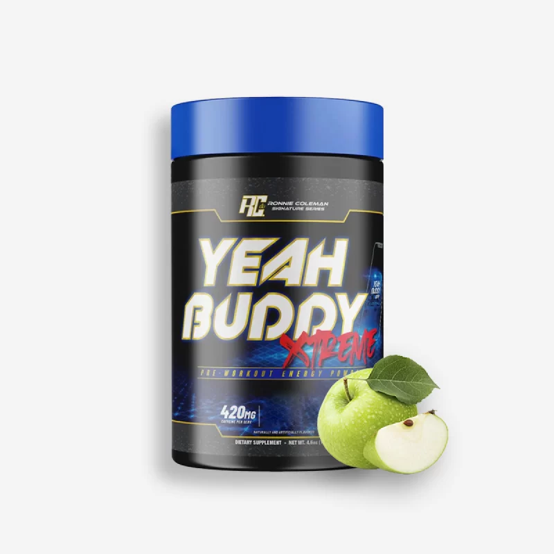YEAH BUDDY XTREME RONNIE COLEMAN 30 SERVICIOS SABOR GREEN APPLE