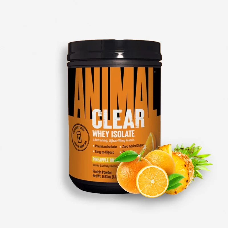 ANIMAL CLEAR WHEY ISOLATE 1.1 LIBRA SABOR PINEAPPLE ORANGE  - UNIVERSAL