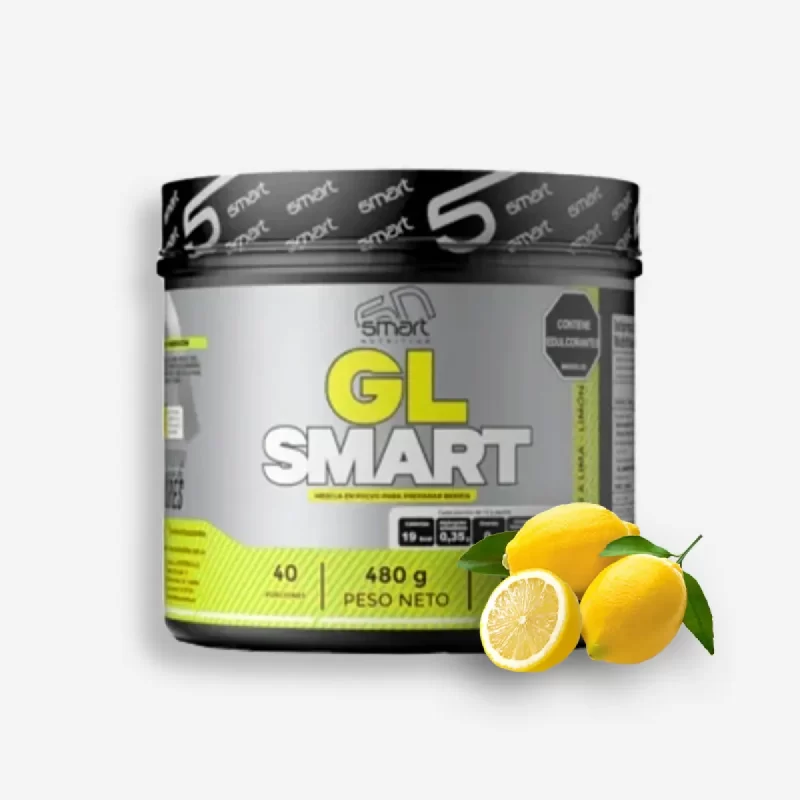 GLUTAMINA SMART 40 SERVICIOS SABOR LIMA LIMÓN - SMART NUTRITION