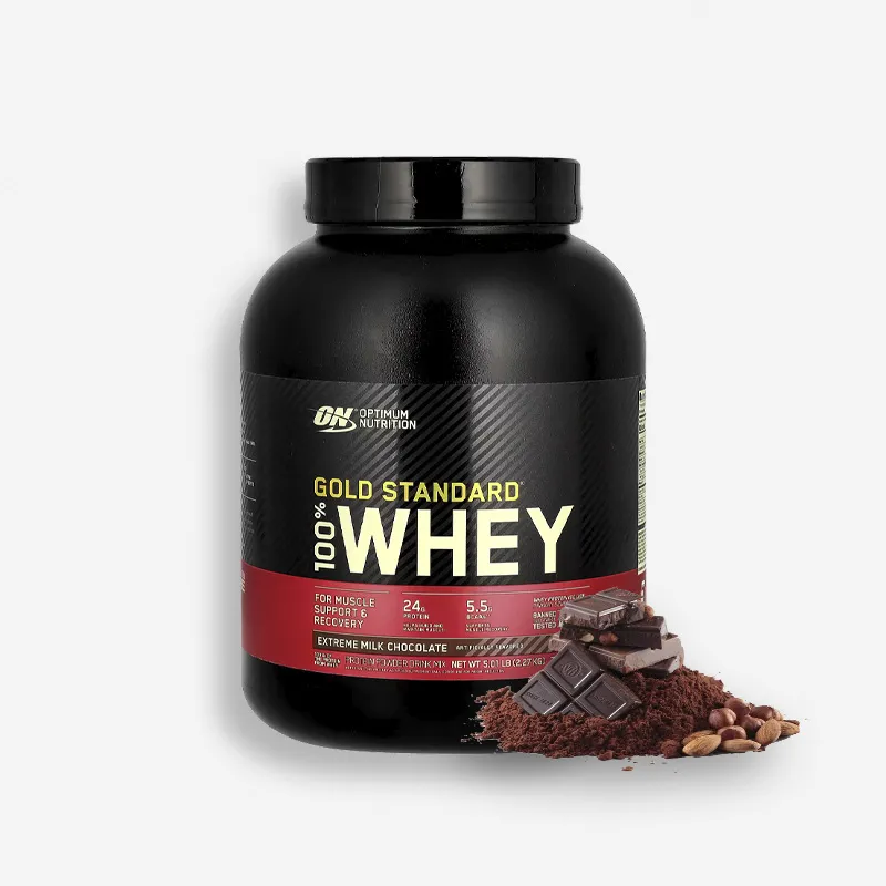 100 % WHEY GOLD STANDARD 5 LIBRAS SABOR CHOCOLATE COCONUT  - OPTIMUM NUTRITION