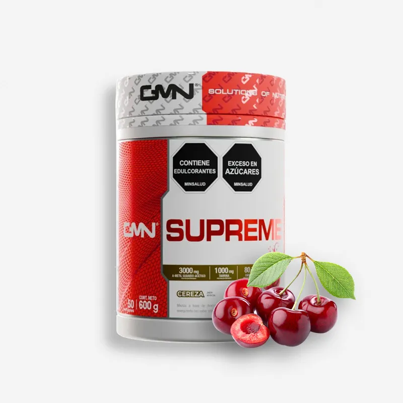 SUPREME PRE ENTRENO 50 SERVICIOS SABOR PASSION BREEZE- GMN