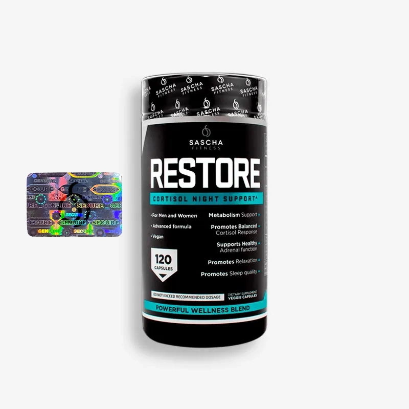 RESTORE 120 CAPSULAS - SASCHA FITNESS