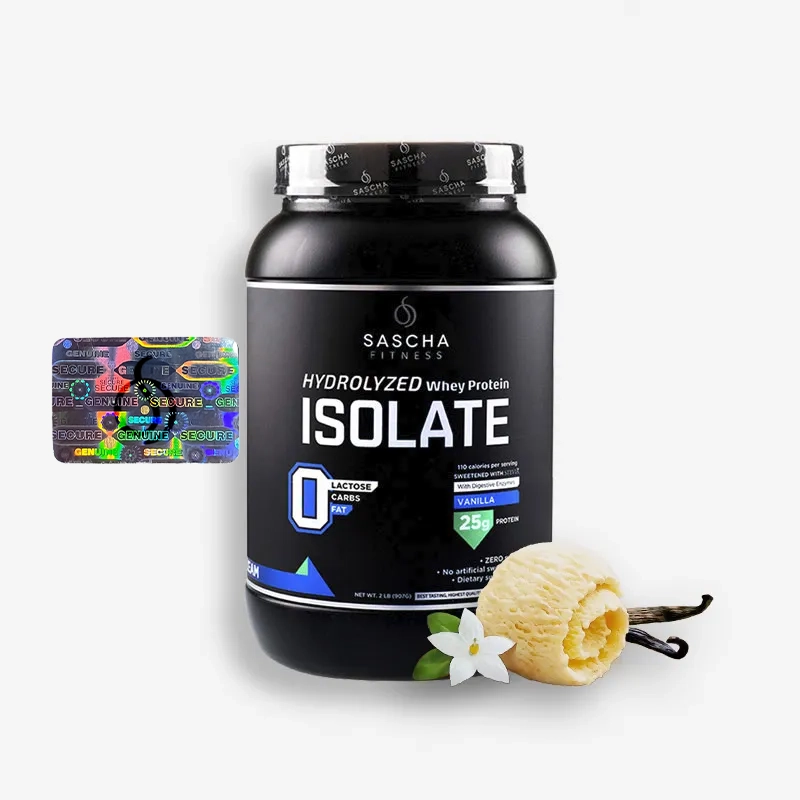 ISOLATE SASCHA FITNESS 2 LIBRAS  SABOR VAINILLA