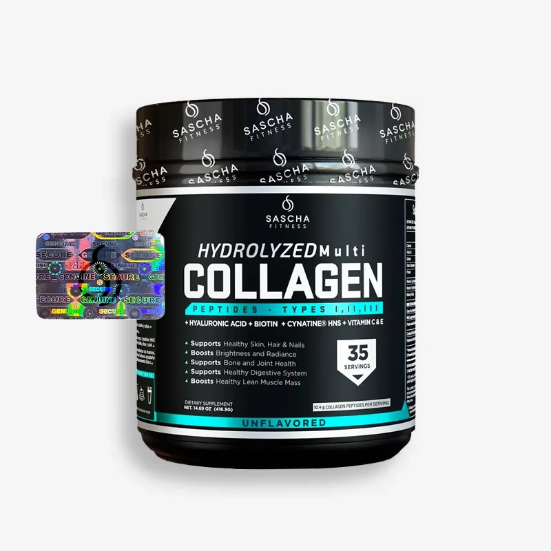 COLLAGEN HYDROLYZED SASCHA FITNESS 35 SERVICIOS