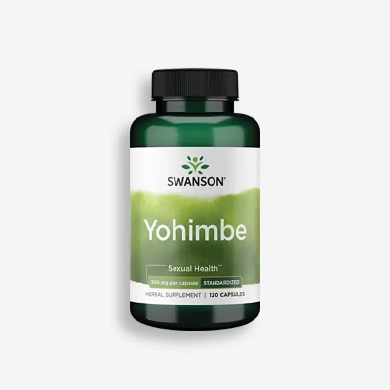 YOHIMBE 120 CAPSULAS 500MG - SWANSON