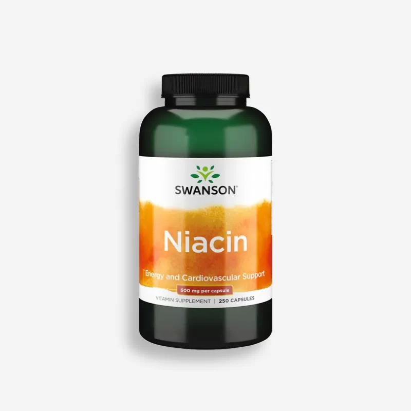 NIACIN 250 TABLETAS 100MG - SWANSON