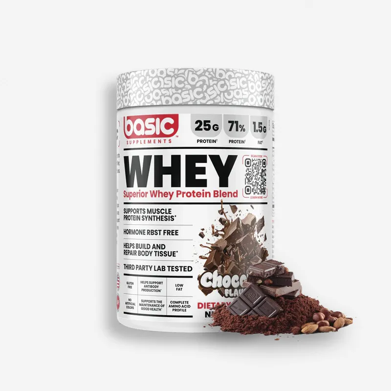 BASIC WHEY 2 LIBRAS SABOR CHOCOLATE - BASIC SUPPLEMENTS
