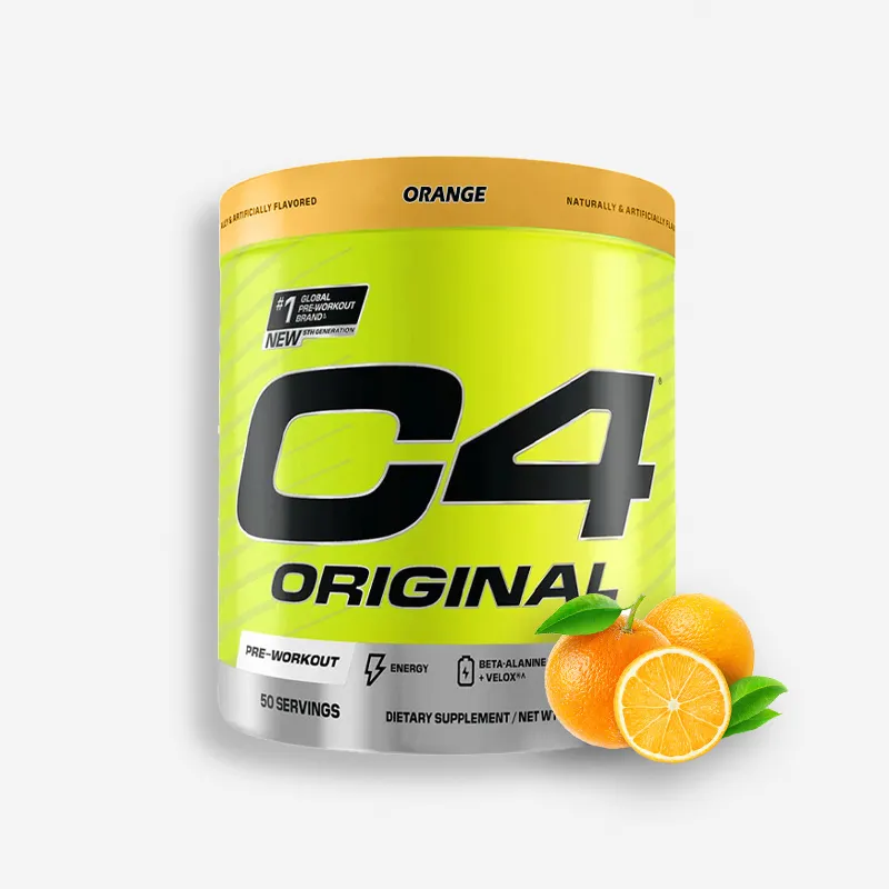 NUEVA IMAGEN - C4 DE 50 SERVICIOS SABOR ORANGE - CELLUCOR