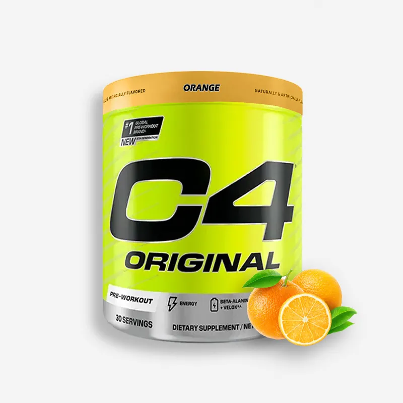 NUEVA IMAGEN - C4 PRE-WORKOUT 30 SERVICIOS SABOR ORANGE- CELLUCOR