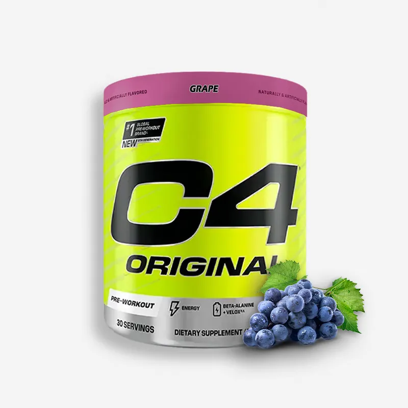 NUEVA IMAGEN - C4 PRE-WORKOUT 30 SERVICIOS SABOR GRAPE - CELLUCOR