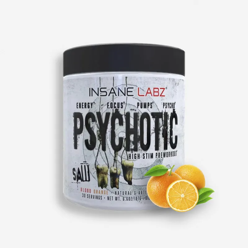 PSYCHOTIC SAW 30 SERVICIOS SABOR BLOOD ORANGE - INSANE LABZ