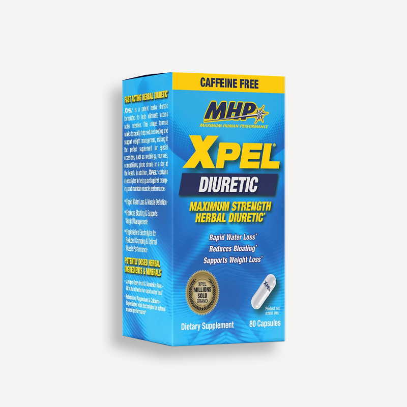 XPEL DIURETIC CAFFEINE FREE 80 CAPSULAS - MHP
